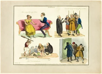 Prato das ilustrações às canções populares