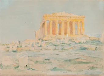 O Parthenon, West Facade, s.d.