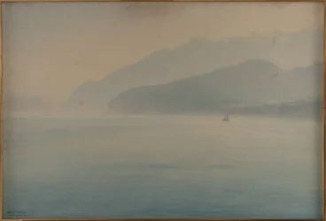 Costa de Sorrento, azul e prata
