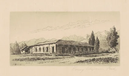 Aguirre Casa Santa Bárbara, c. 1880.