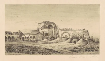 Missão San Juan Capistrano, 1883.