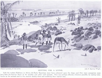 Caça para viver, c.1920