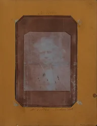 Retrato do busto de um homem, possivelmente Sir David Brewster