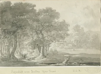 Burton-uponTrent - Stapenhill: desenho sépia, nd [1788-1855] (desenho)