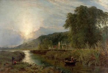 O moinho do rei, Castle Donington, Leicestershire, 1862