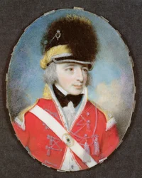 Miniatura de um oficial desconhecido, c.1797