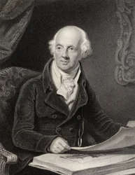 Sir Abraham Hume, 2º Baronete, gravado por J.Jenkins, da National Portrait Gallery, volume II, publicado em 1835