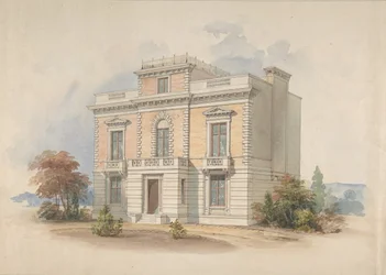 Uma Villa Italiana, 1820-85.