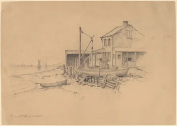 Barcos de Pesca e Barraca