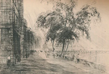 De todas as ruas de Paris, o Sena é o mais interessante, c1927, 1927