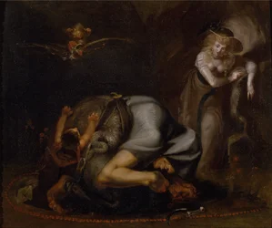 Scene of Witches, de The Masque of Queens de Ben Jonson
