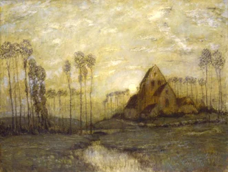 Uma Igreja Velha em Montreuil, ca. 1906-1907.