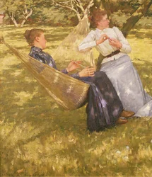 No pomar, 1893