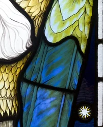 Arcanjo Miguel, detalhe, 1882
