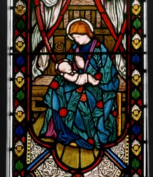 Madonna and Child, 1863 (vitral)