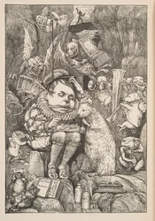 O Castor trouxe papel, portfólio e canetas, pub. 1876.
