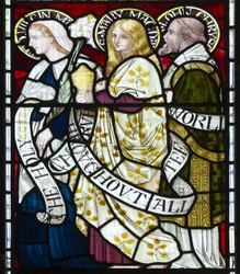A Virgem Maria, Maria Madalena, São João, c.1872