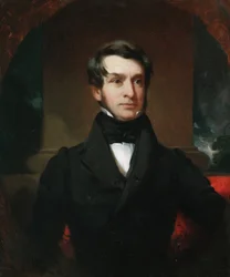 Um cavalheiro da família Wilkes, ca. 1838-40.