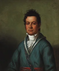 David Vann (Cherokee) 1831 (Óleo sobre tela)