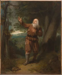 Sr. Hackett, no Personagem de Rip Van Winkle, c. 1832.