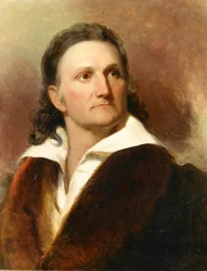 Retrato de JJ Aududon (1785-1851) c.1833 (wc no papel)