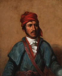 Timpoochee Barnard (Creek) 1831 (Óleo sobre tela)