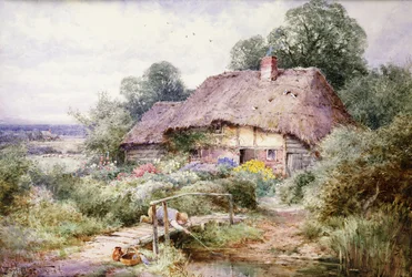 Capturando Tiddlers em Eastbury, Berkshire