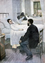 Dia de Visita no Hospital, 1893