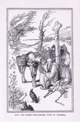 Como o cavalo simpatizou com São Columba, 1912