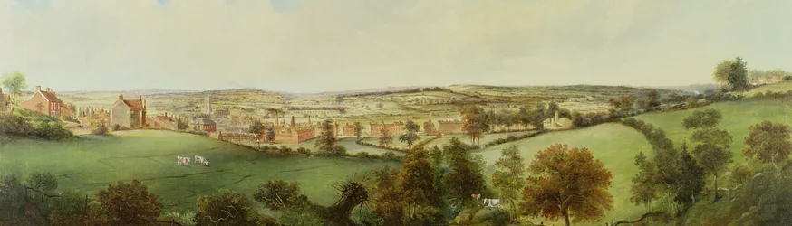 Vista panorâmica de Stoke on Trent