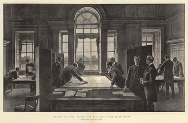 Estratégia no papel, jogando o jogo de guerra no Horse Guards