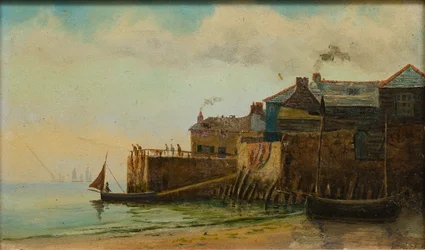 Quilha, beco, newlyn