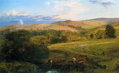 Moore Henry O Arco-Íris 1865 Óleo sobre tela