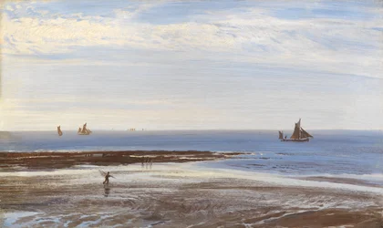 Perto de Margate - Evening, 1870