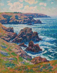 A terra de Cléden, Point de Raz, Finistère, 1911.