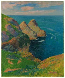 Falésias à beira-mar, 1895