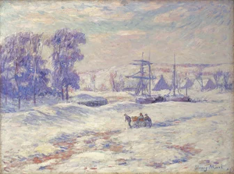 Neve em Quimper, 1909