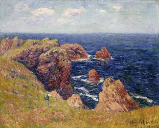 A costa da Bretanha; La Cote Bretonne, c.1895