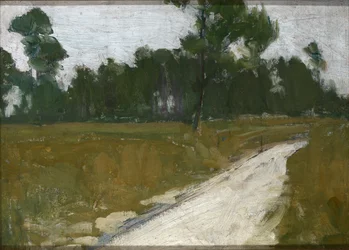 Estrada rural em França