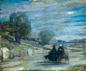 Voo para o Egito, 1921