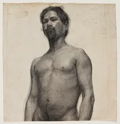 Estudo de um homem negro, c. 1891
