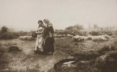 Carolling, 1887, impresso em janeiro de 1890