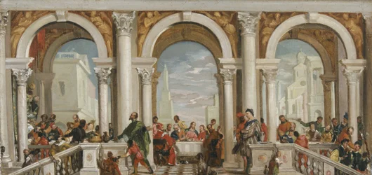 A festa na casa de Levi (óleo sobre tela)