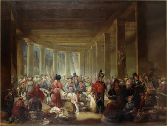 The Old Fish Market, Sandhill, Newcastle upon Tyne (óleo sobre tela)