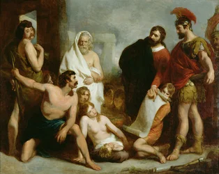Os romanos ensinando as artes mecânicas aos antigos bretões