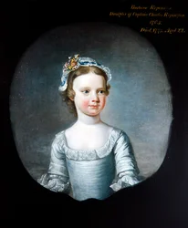 Um Retrato de Barabara Repington como Menina, Meio Comprimento