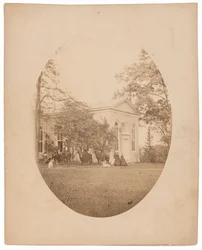 Mansão Doughoregan, Maryland, c. 1860 (foto)