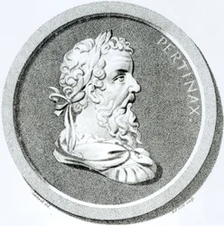 Retrato de Pertinax, de &39;A História do Declínio e Queda do Sacro Império Romano&39;, de Edward Gibbon, 1808