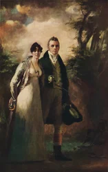 Sr. e Sra. Robert Campbell, de Kailzie, c1805, 1926