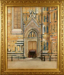 A Porta Sul da Duomo, Florença, Itália